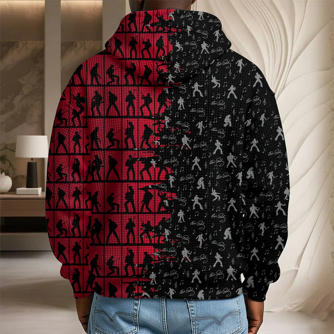 Elvis Presley 3D Unisex Waffle Hoodie – HOATT21071