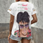 Elvis Presley 3D Women's V-Neck T-Shirt – HOATT17980