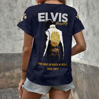 Elvis Presley 3D Women's V-Neck T-Shirt – HOATT18358