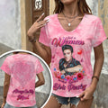 Elvis Presley 3D Women's V-Neck T-Shirt – HOATT20462
