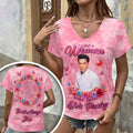 Elvis Presley 3D Women's V-Neck T-Shirt – HOATT20882