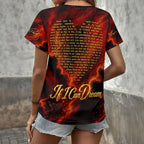 Elvis Presley 3D Women's V-Neck T-Shirt – HOATT20962