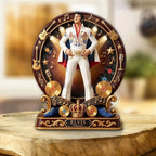 Elvis Presley Custom Shape Acrylic Plaque – TMTHU4478