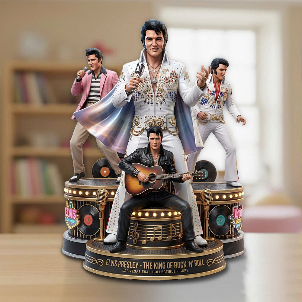 Elvis Presley Custom Shape Acrylic Plaque – TMTHU6492