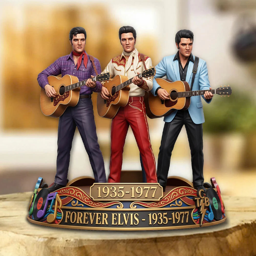 Elvis Presley Custom Shape Acrylic Plaque – TMTHU8665