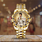 Elvis Presley Alloy Luxury Quartz Watch – TMTHU3177