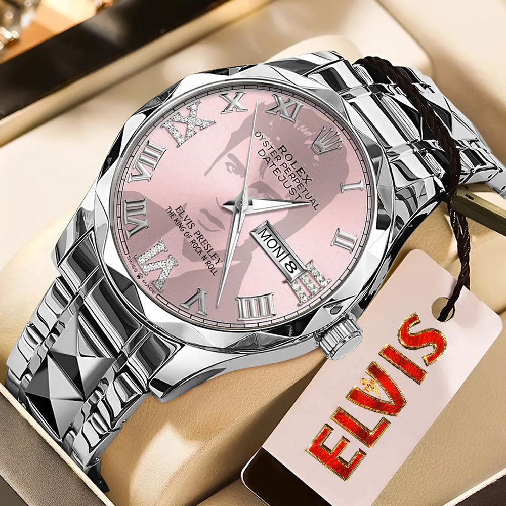 Elvis Presley Alloy Luxury Quartz Watch – TMTHU3841