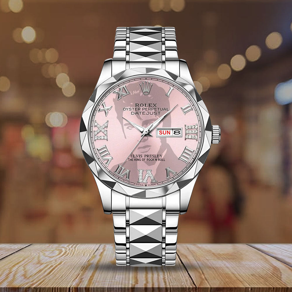 Elvis Presley Alloy Luxury Quartz Watch – TMTHU3841