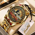 Elvis Presley Alloy Luxury Quartz Watch – TMTHU4436
