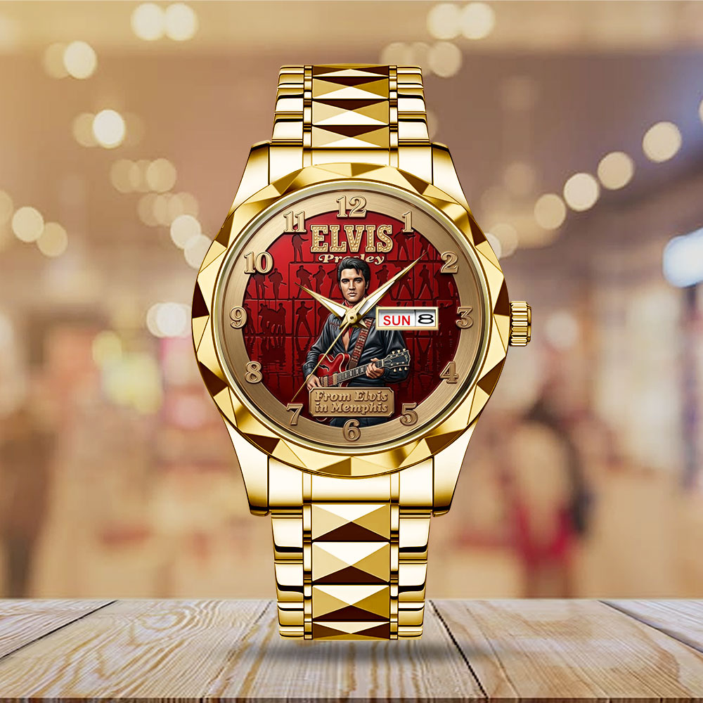Elvis Presley Alloy Luxury Quartz Watch – TMTHU6293