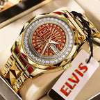 Elvis Presley Alloy Luxury Quartz Watch – TMTHU8102
