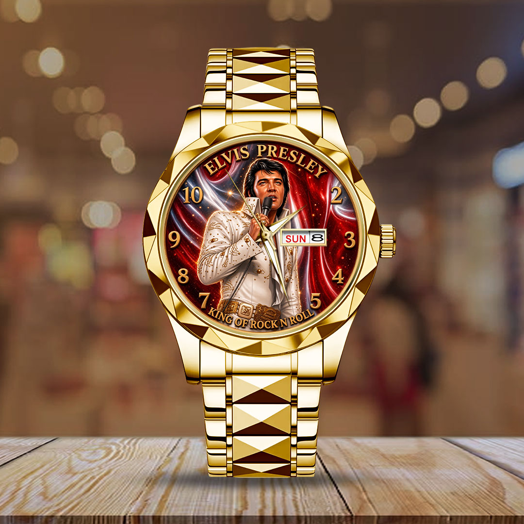 Elvis Presley Alloy Luxury Quartz Watch – TMTHU8121