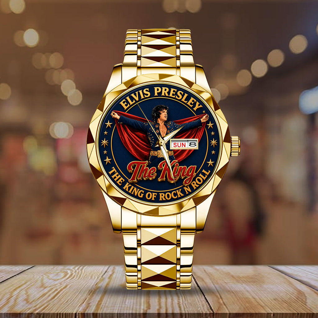 Elvis Presley Alloy Luxury Quartz Watch – TMTHU8147