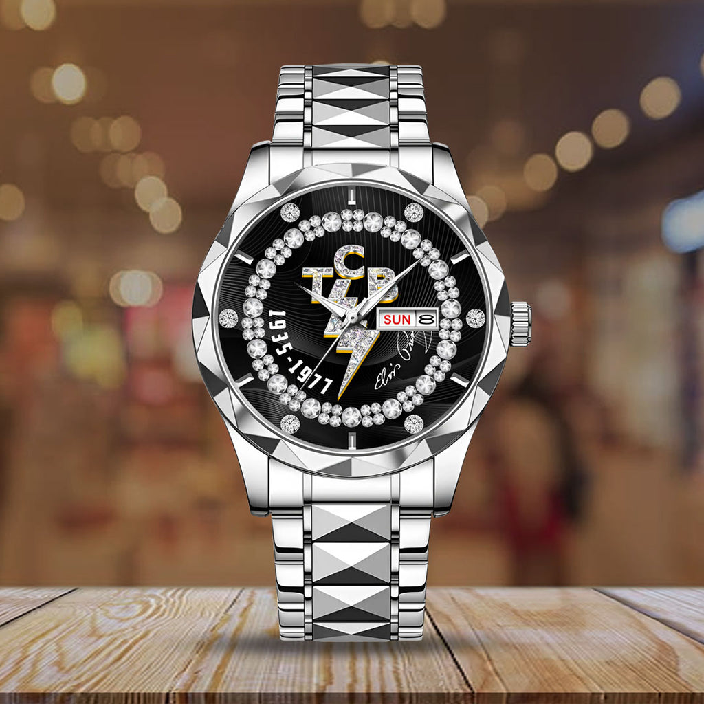 Elvis Presley Alloy Luxury Quartz Watch – GNE 3882