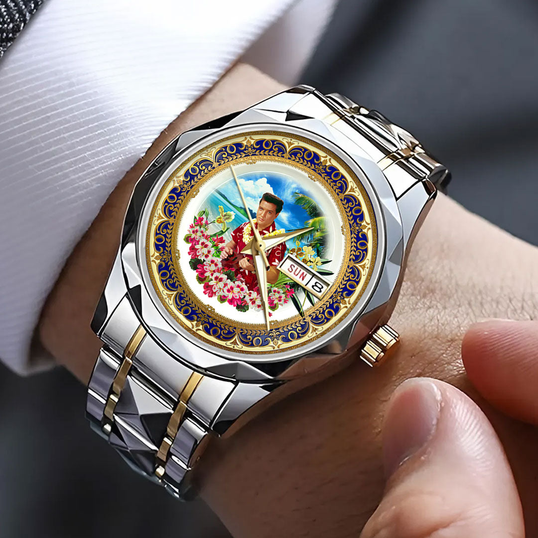 Elvis Presley Alloy Luxury Quartz Watch – HOATT15262