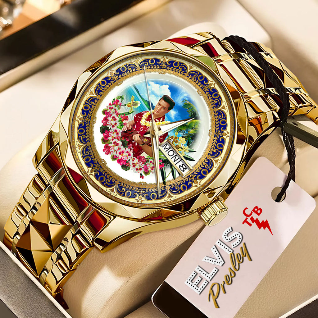 Elvis Presley Alloy Luxury Quartz Watch – HOATT15262