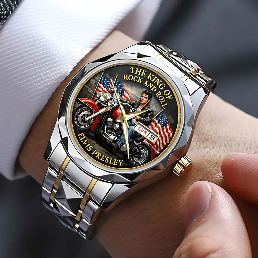 Elvis Presley Alloy Luxury Quartz Watch – HOATT15478