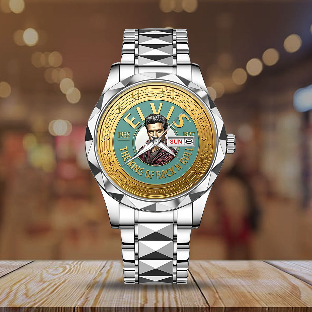 Elvis Presley Alloy Luxury Quartz Watch – HOATT15622