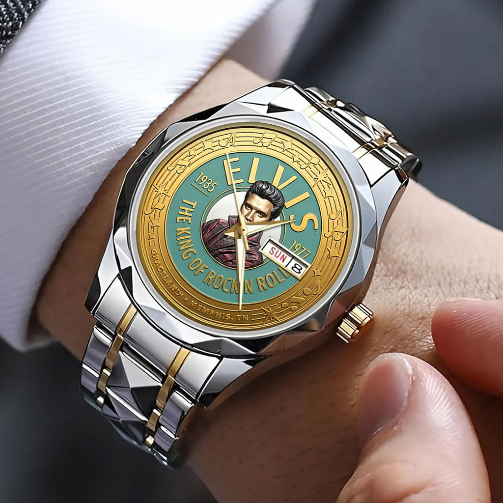 Elvis Presley Alloy Luxury Quartz Watch – HOATT15622