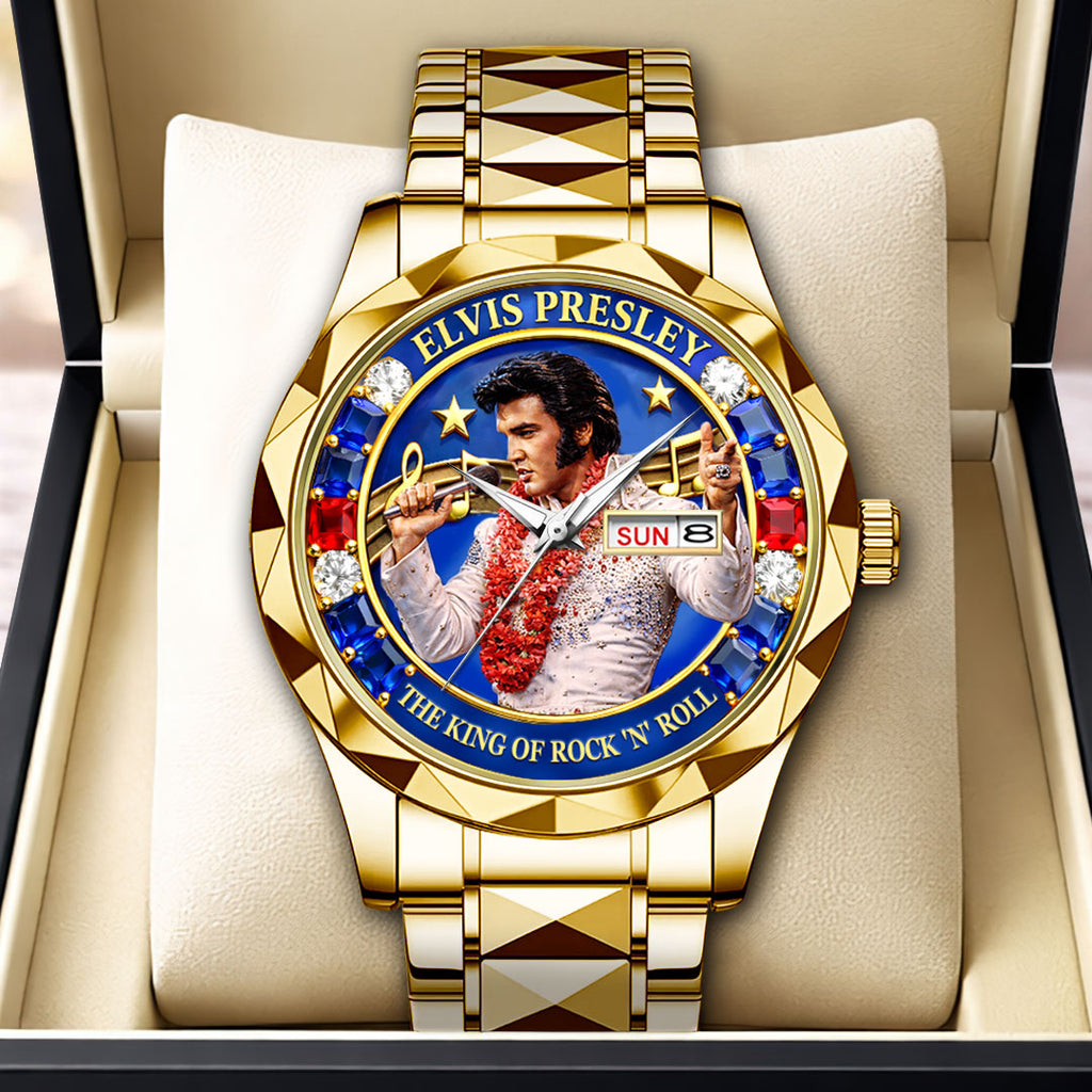 Elvis Presley Alloy Luxury Quartz Watch – HOATT16823