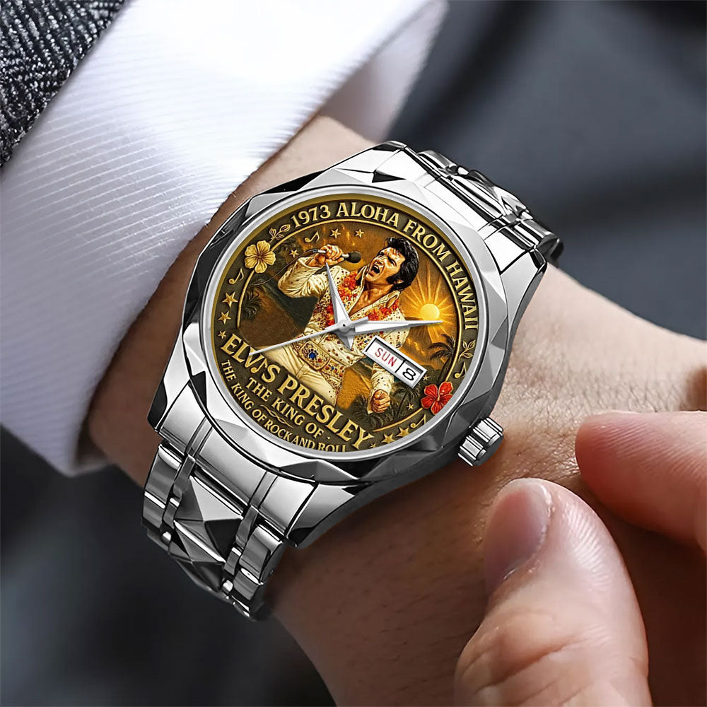 Elvis Presley Alloy Luxury Quartz Watch – MAITM 11927