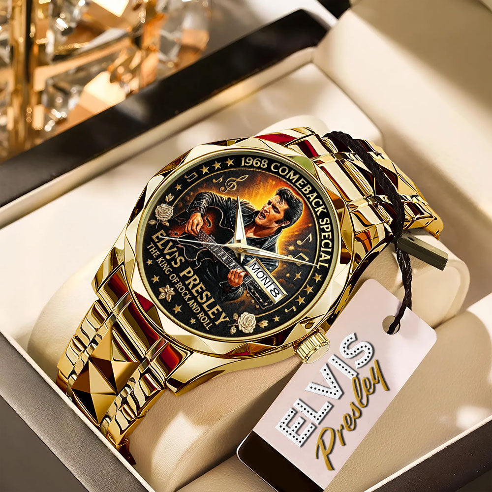 Elvis Presley Alloy Luxury Quartz Watch – MAITM 11929
