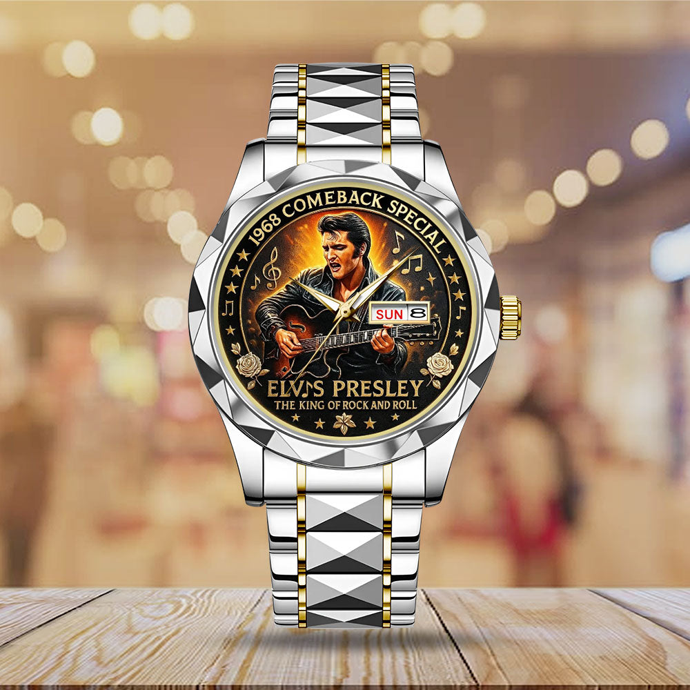 Elvis Presley Alloy Luxury Quartz Watch – MAITM 11929