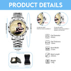 Elvis Presley Alloy Luxury Quartz Watch – MAITM 12060