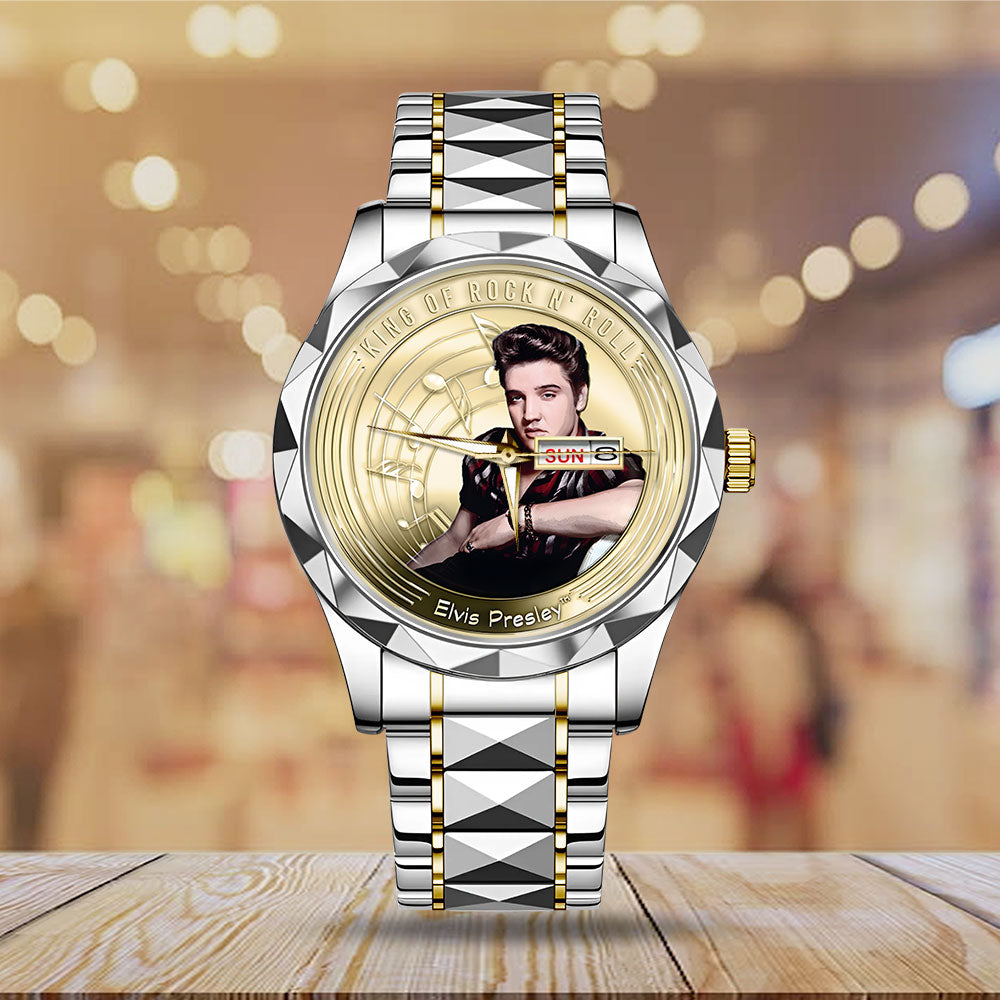 Elvis Presley Alloy Luxury Quartz Watch – MAITM 12060