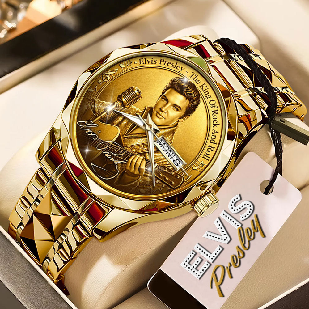 Elvis Presley Alloy Luxury Quartz Watch – MAITM14654