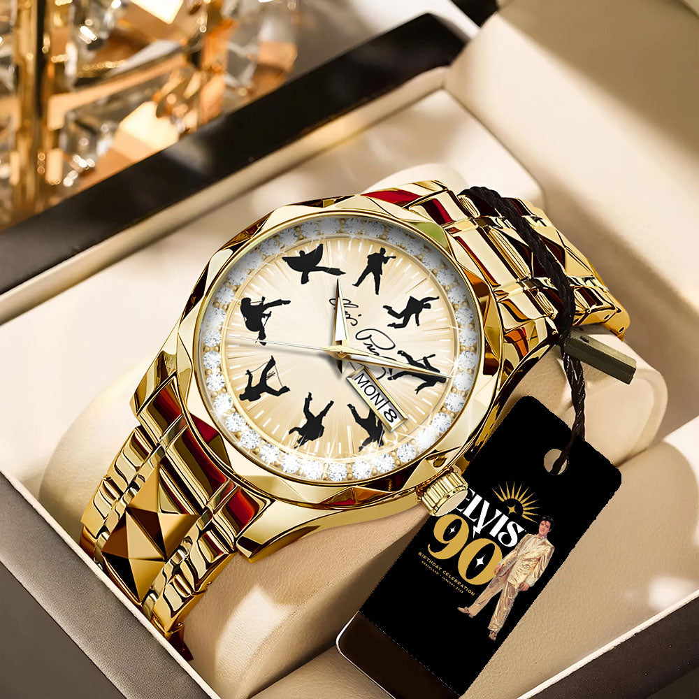 Elvis Presley Alloy Luxury Quartz Watch – TANTN 14497