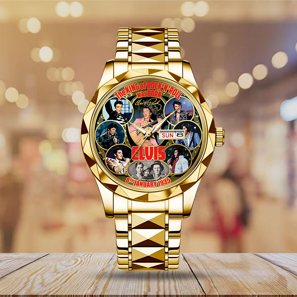 Elvis Presley Alloy Luxury Quartz Watch – TANTN16714