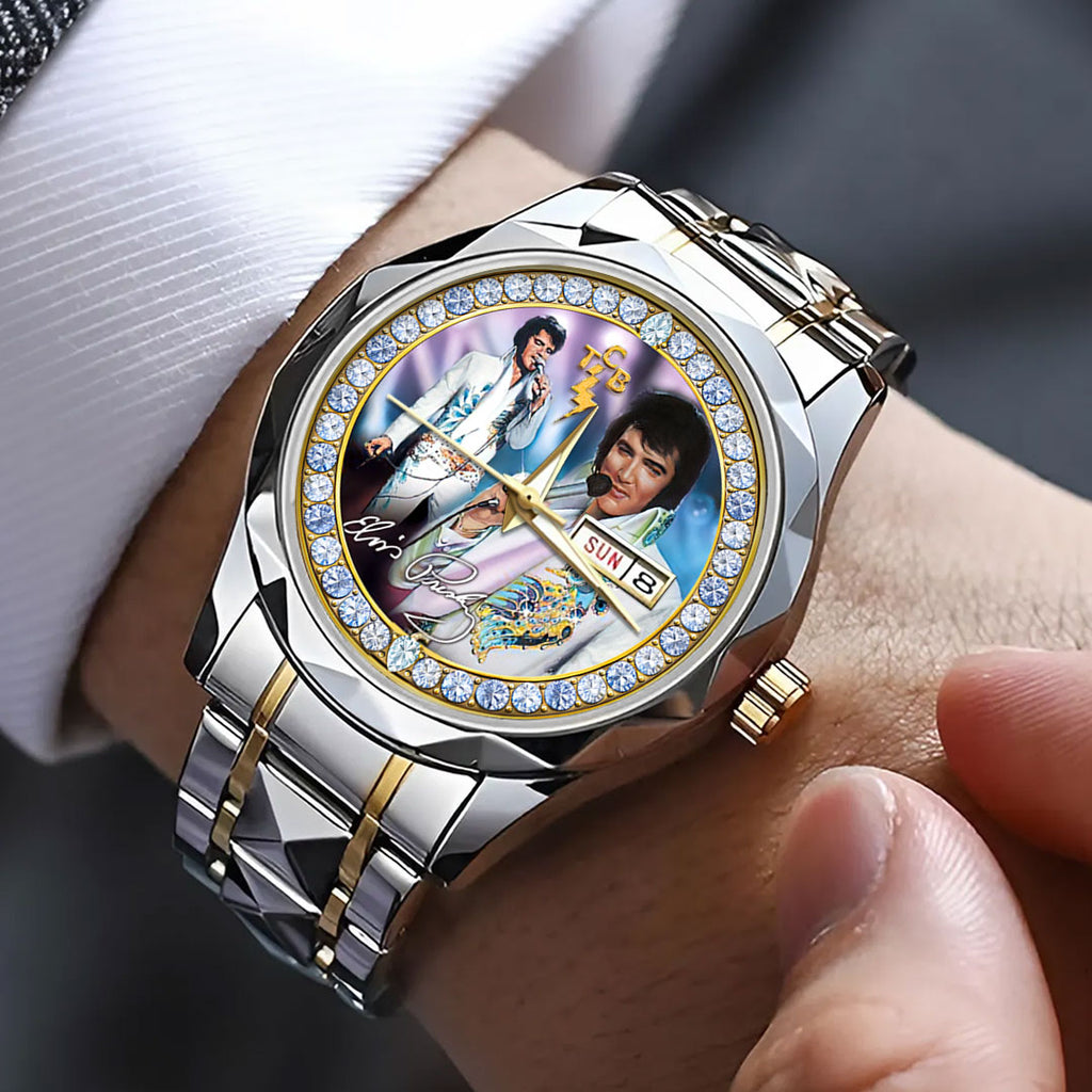 Elvis Presley Alloy Luxury Quartz Watch – HOATT16882