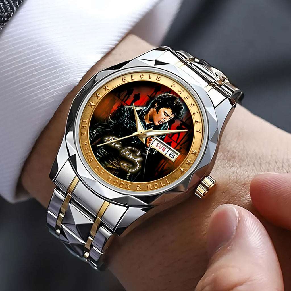 Elvis Presley Alloy Luxury Quartz Watch – HOATT16883