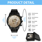 Elvis Presley Black Stainless Steel Watch – TMTHU7187