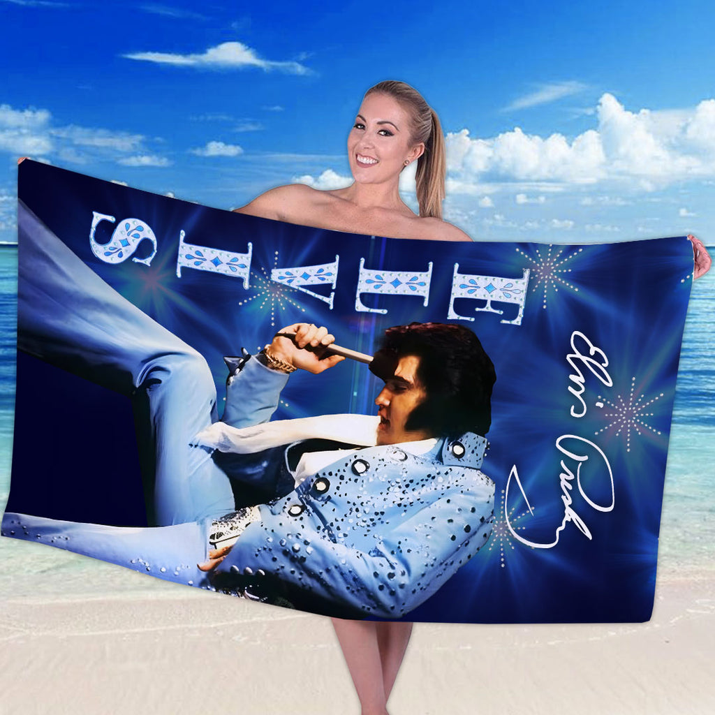 Elvis Presley Rectangle Beach Towel – HOATT15881