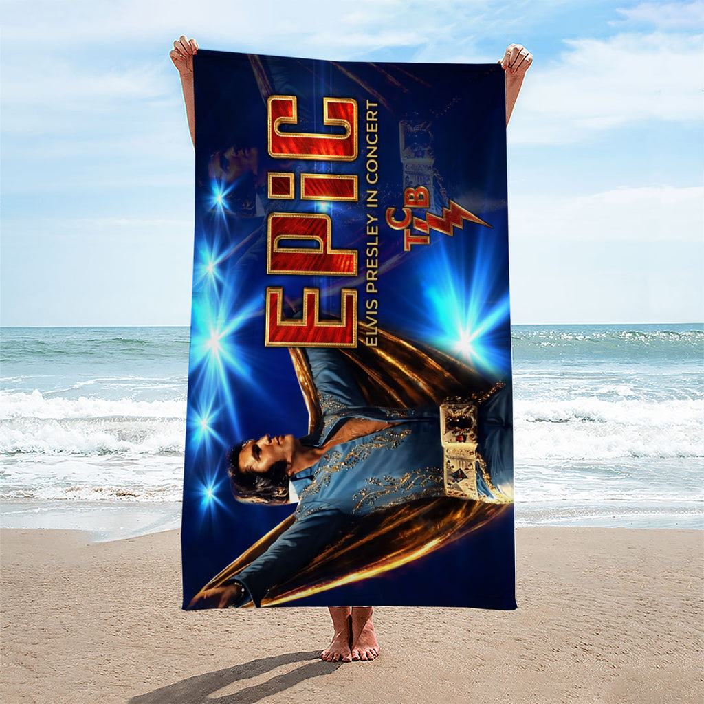 Elvis Presley Rectangle Beach Towel – HOATT17182