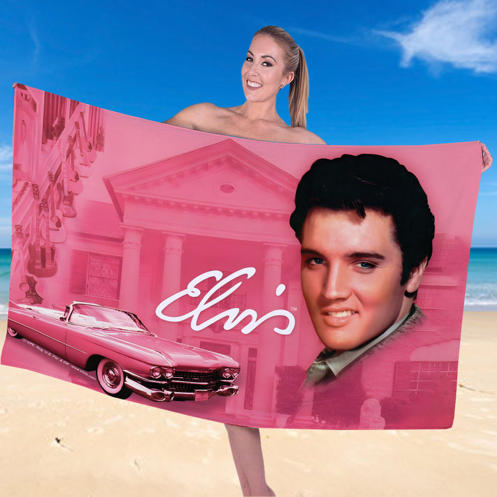 Elvis Presley Rectangle Beach Towel – TANTN22697
