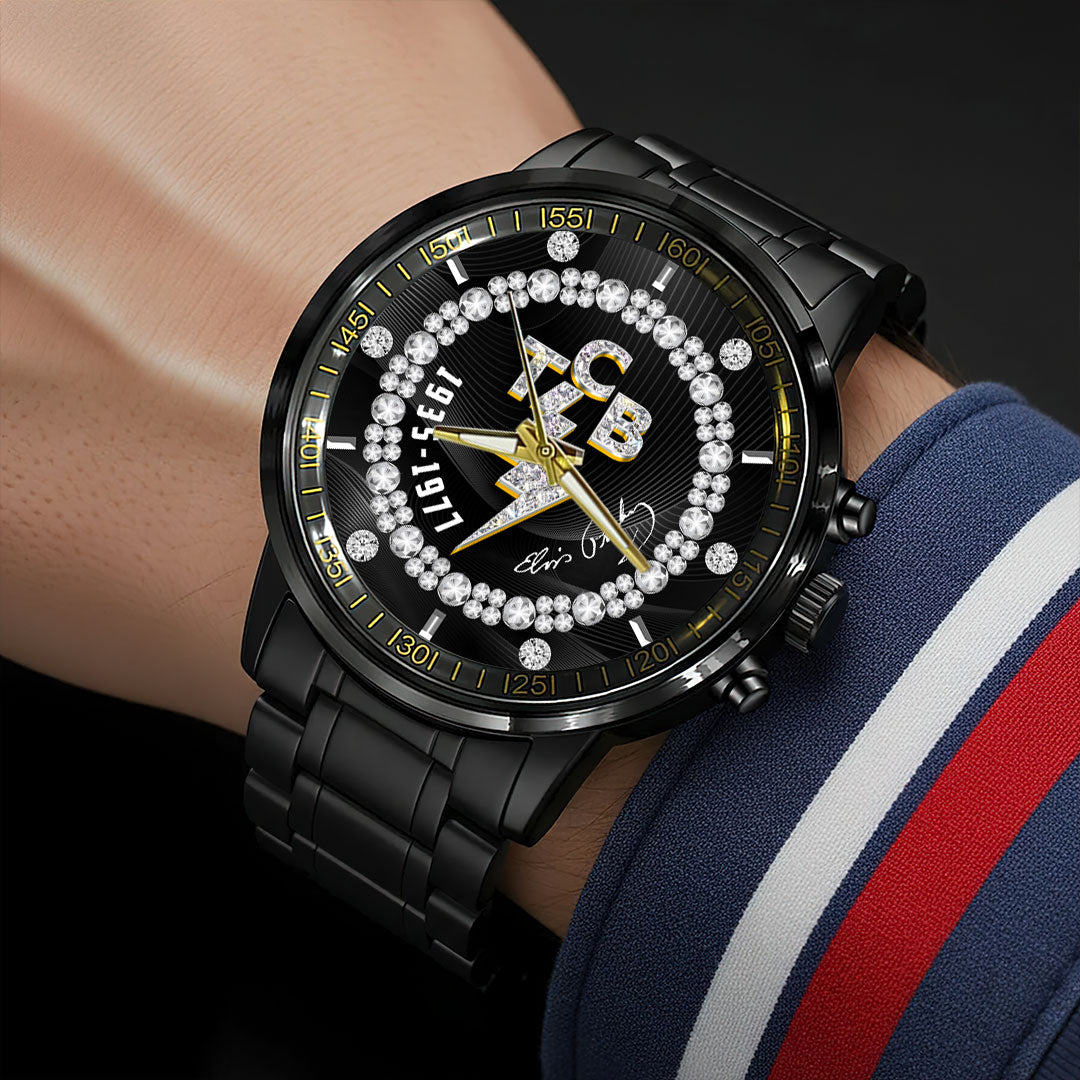 Elvis Presley Black Stainless Steel Watch – HOATT16098