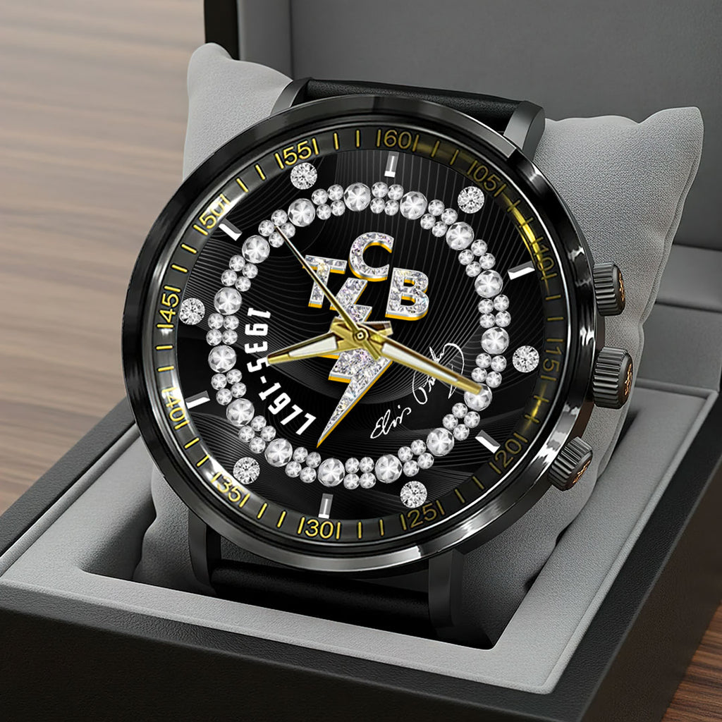 Elvis Presley Black Stainless Steel Watch – HOATT16098