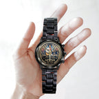 Elvis Presley Black Stainless Steel Watch – MAITM14583