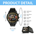 Elvis Presley Black Stainless Steel Watch – HOATT15479