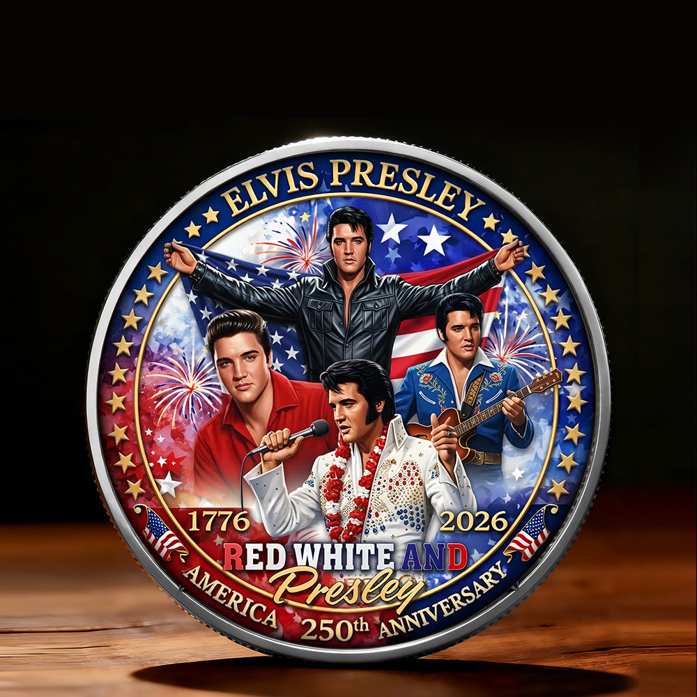 Elvis Presley Commemorative Coin – TMTHU4505