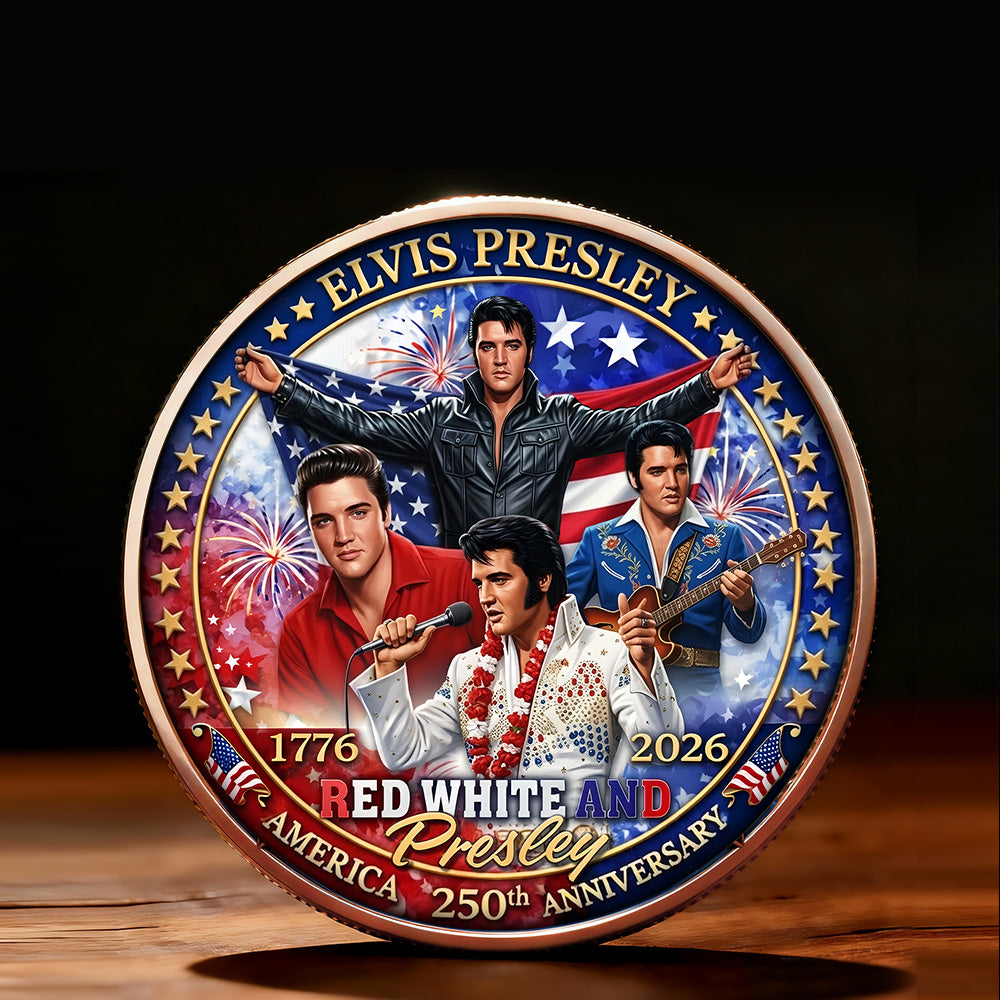 Elvis Presley Commemorative Coin – TMTHU4505