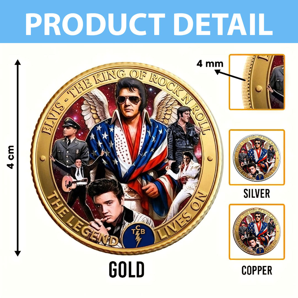 Elvis Presley Commemorative Coin – TMTHU6119