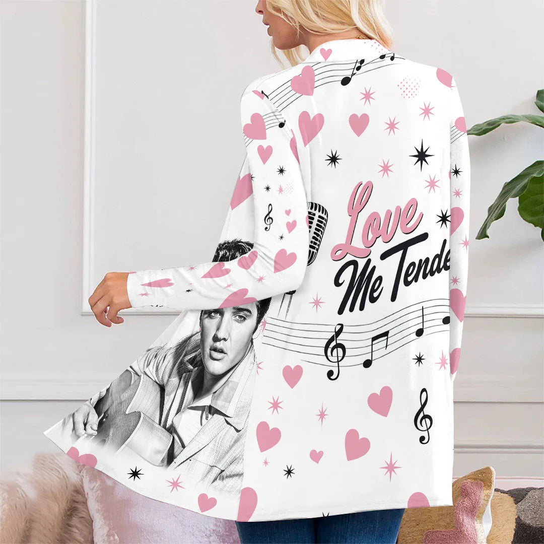 Elvis Presley Women's Patch Pocket Cardigan – HOATT20797