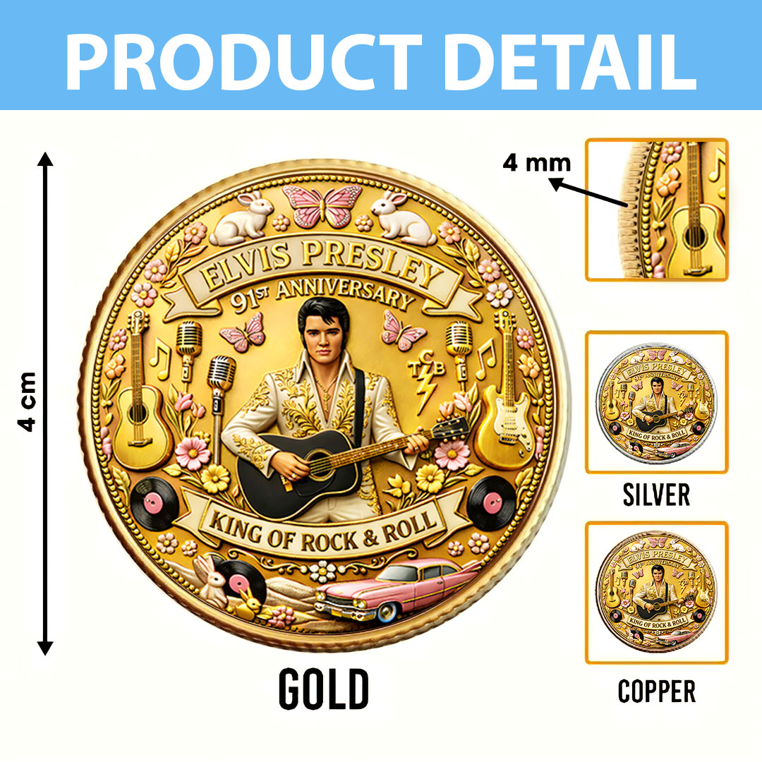 Elvis Presley Commemorative Coin – HOATT16732