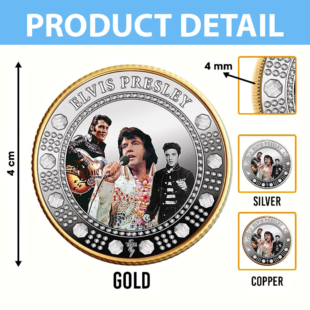 Elvis Presley Commemorative Coin – MAITM15107