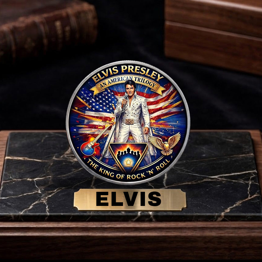 Elvis Presley Commemorative Coin – TMTHU4321