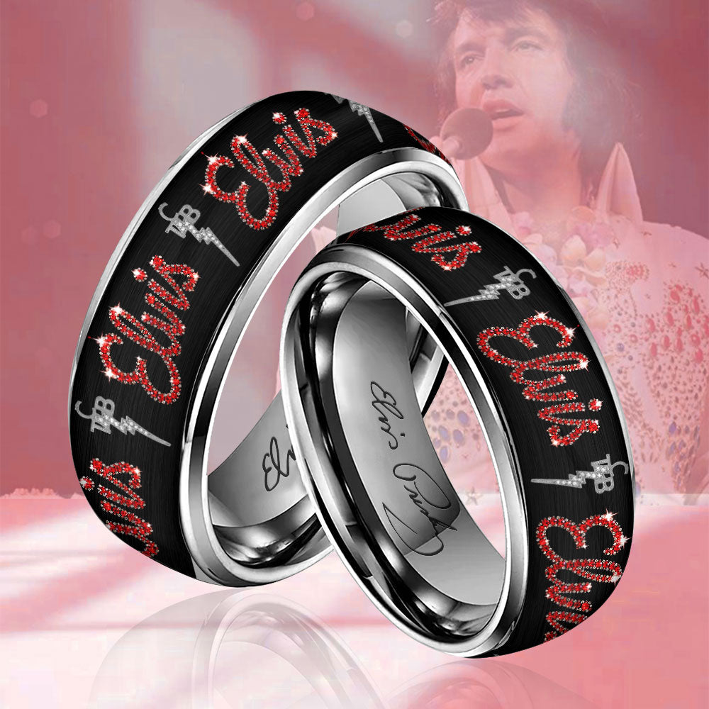 Elvis Presley Custom Alloy Ring – MAITM12560